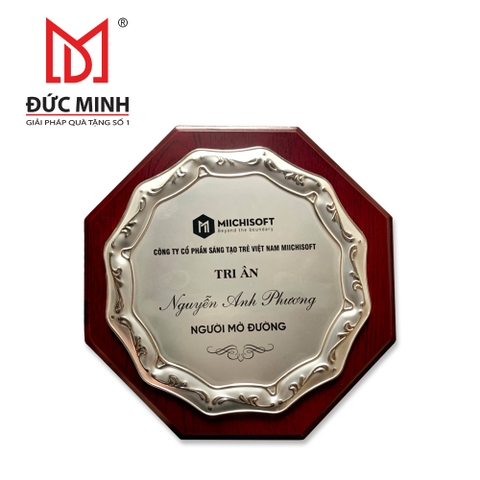 Bảng Vinh Danh Gỗ Đồng 2706