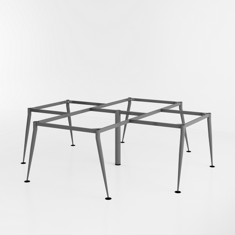 Khung bàn cụm 4 - chân sắt vuốt [VL4A]