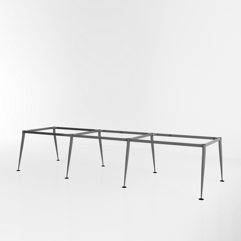 Khung bàn cụm 6 - sắt chân vuốt [VR6A]