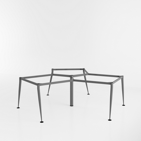 Khung bàn cụm 3 - chân sắt vuốt [VY3-A]