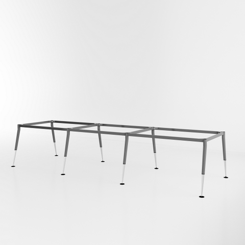 Khung bàn cụm 6 - sắt chân vuốt [VR6B]