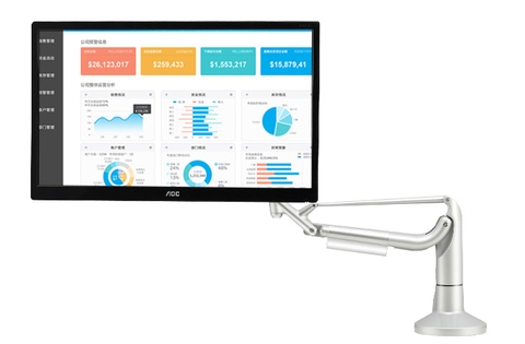 Tay đở màn hình để bàn K100