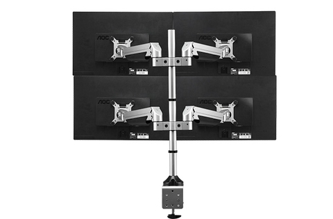 Tay đở nhôm 4 màn hình S400