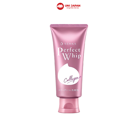 Sữa Rửa Mặt Senka Perfect Whip Collagen Tạo Bọt