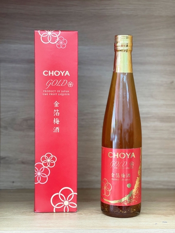 Rượu Mơ vàng Choya Gold 500ml