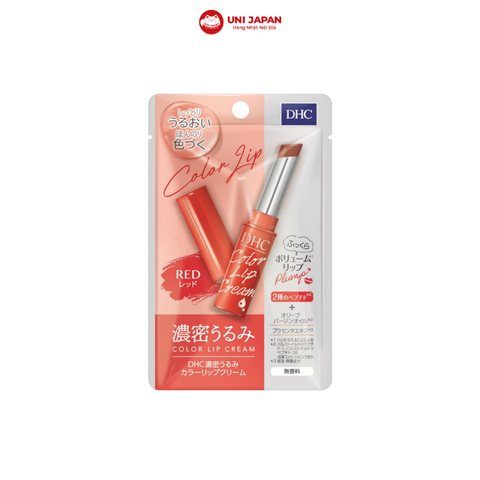 Son dưỡng môi DHC Color Lip Cream 1.5g - cam