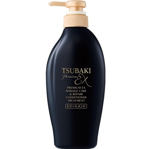 Tsubaki_ dầu Xả bản plamium màu đen 450ml