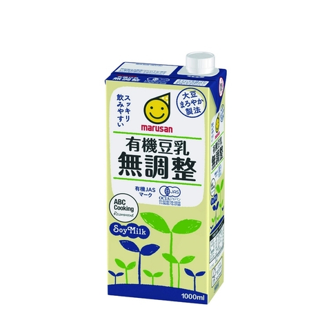 Sữa đậu nành hữu cơ Marusan không đường (1000ml)