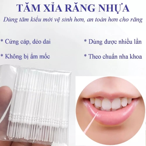 Gói 30 tăm xỉa răng nha khoa