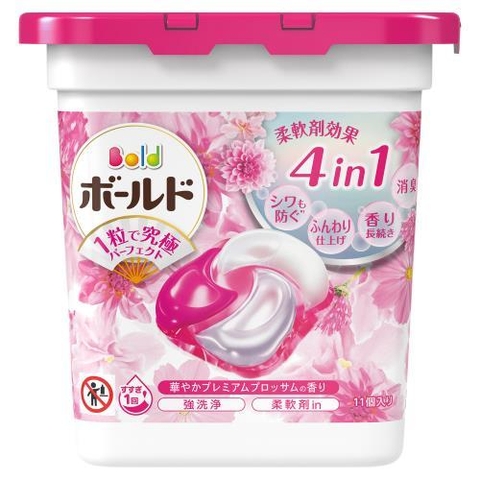 Hộp 11 Viên giặt 4D Gel hương hoa ngọt ngào