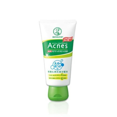 Sữa rửa mặt Mentholatum Acnes ngăn ngừa mụn, trứng cá 130g - Nhật Bản