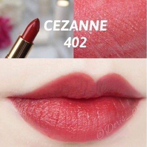 Son đỏ ko chì Cezanne 402