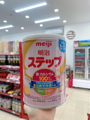 Sữa Meiji nội địa Nhật số 0 cho bé từ 1 - 3 tuổi ( lon ) Hàng AIR