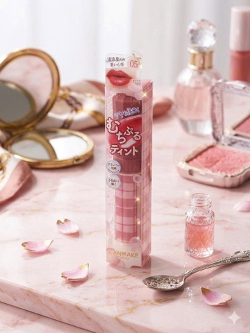 Son Canmake Muchi Puru Tint màu 05 Fig Puree