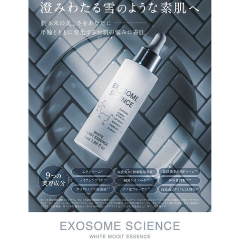 SERUM DƯỠNG ẨM DA EXOSOME NHẬT BẢN (CHAI 55ML) - THE EXOSOME SCIENCE