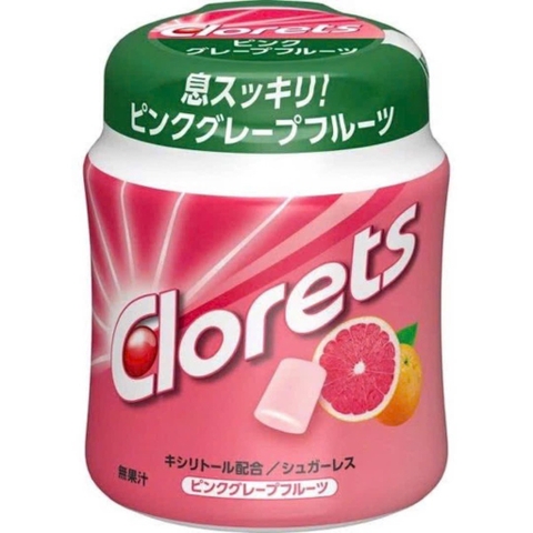 Kẹo cao su Clorets XP- bưởi hồng