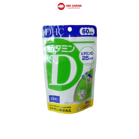 Viên uống Vitamin D DHC 60 ngày