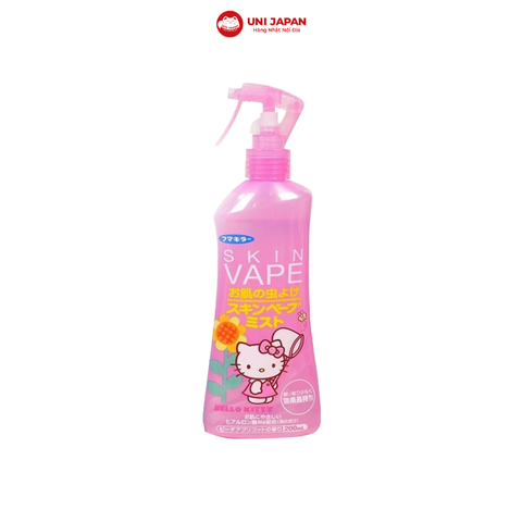 Xịt chống muỗi skin vape hồng