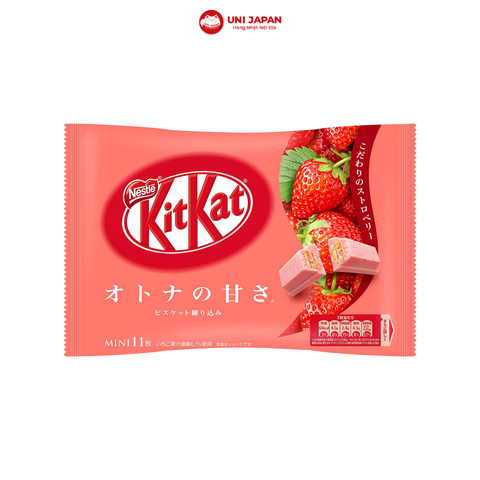 Bánh Kitkat sô cô la vị dâu Nhật