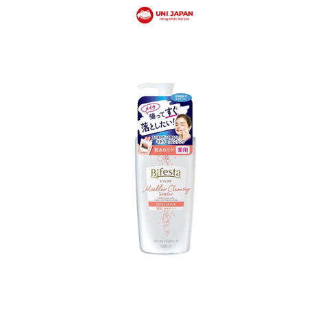 Nước tẩy trang Bifesta Micellar Cleansing Water chai 400ml cho da nhạy cảm