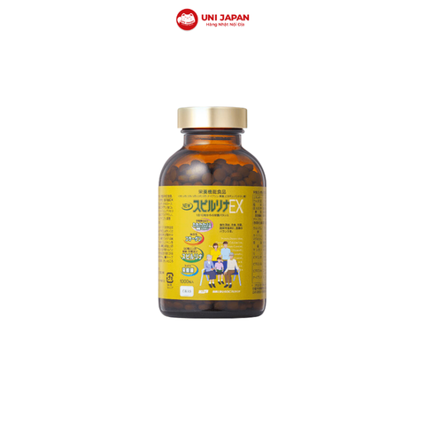 Tảo Vàng Spirulina EX Family Nhật Bản x lọ 1000 viên