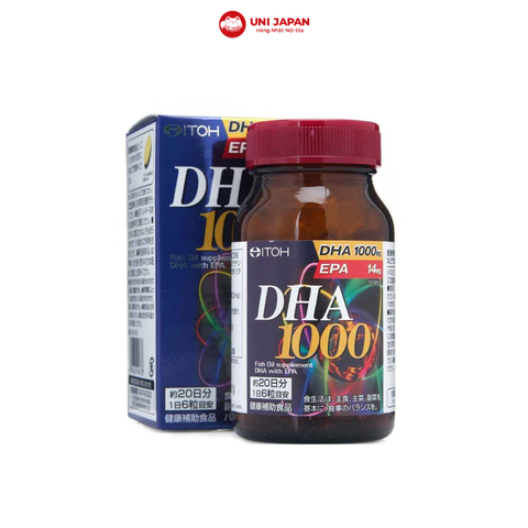 Viên Uống Bổ Não ITOH DHA 1000mg 120 Viên