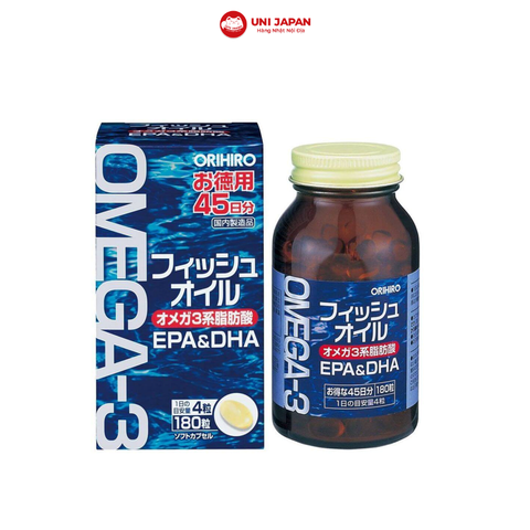 Viên Uống Dầu Cá Omega 3 Orihiro