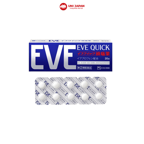 Viên uống giảm đau nhật bản EVE Quick - Nhật Bản