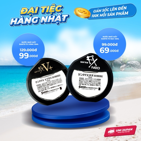 Nước nhỏ mắt Sante FX vàng 12ml