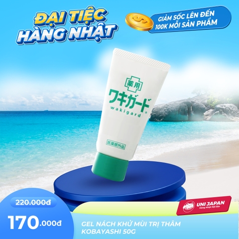 Gel nách khử mùi trị thâm Kobayashi 50g