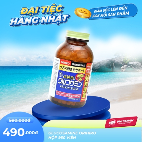 Glucosamine Orihiro hộp 950 viên
