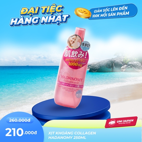 Xịt khoáng Collagen Hadanomy 250ml
