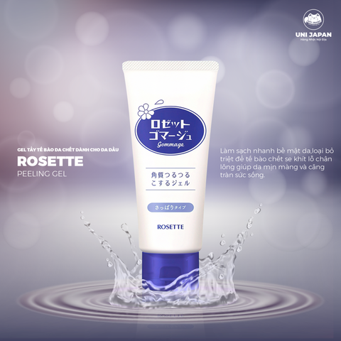 Gel Tẩy Tế Bào Chết Rosette 120g Màu Xanh