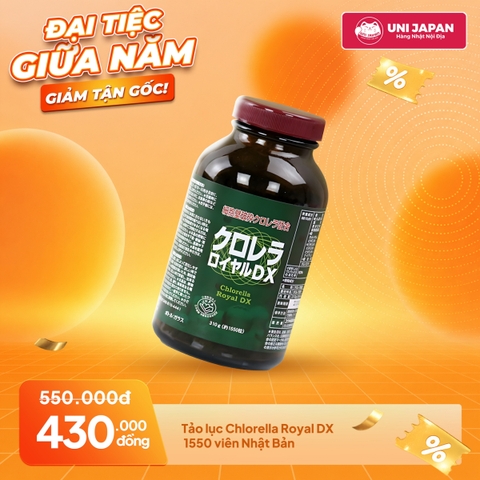 Tảo lục Chlorella Royal DX 1550 viên