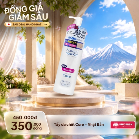 Tẩy da chết Cure - Nhật Bản