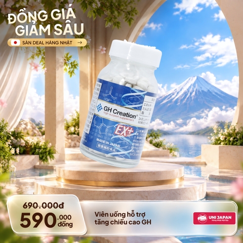 Viên Uống Hỗ Trợ Tăng Chiều Cao GH Creation EX+ 270 Viên