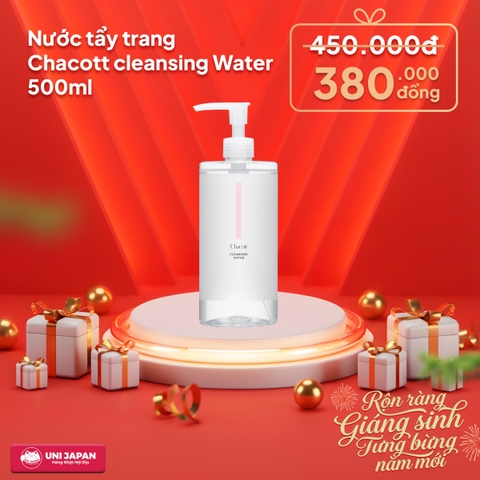 Nước tẩy trang Chacott cleansing Water 500ml