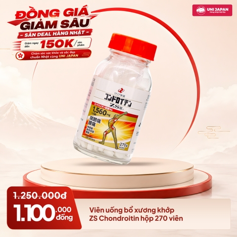 Viên uống bổ xương khớp ZS Chondroitin hộp 270 viên
