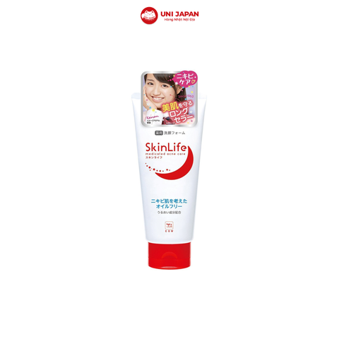 Sữa rửa mặt ngăn ngừa mụn Skin Life tuýp 130g