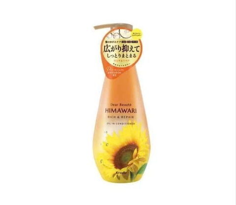 Dầu xả Kracie Dear Beaute HIMAWARI RICH & REPAIR OIL IN CONDITIONER 500 G