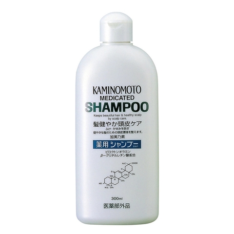 Dầu gội kích thích mọc tóc Kaminomoto Medicated 300mL