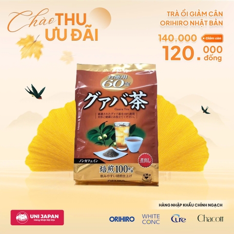 Trà Ổi giảm cân Orihiro Nhật Bản