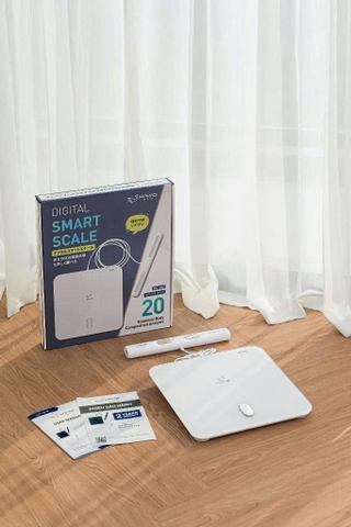 Cân điện tử thông minh Kaiyo màu trắng