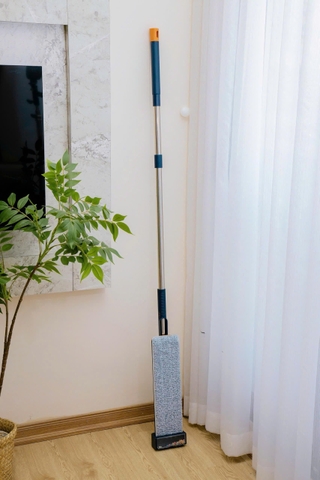 Cây lau nhà tự vắt chữ nhật Kaiyo, màu xanh navy