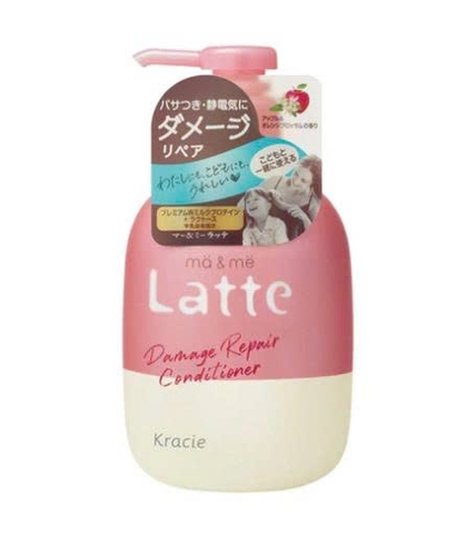 Dầu xả Kracie MA & ME LATTE DAMAGE REPAIR CONDITIONER 490G