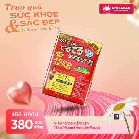 Viên uống hỗ trợ giảm cân 12kg Minami Healthy Foods