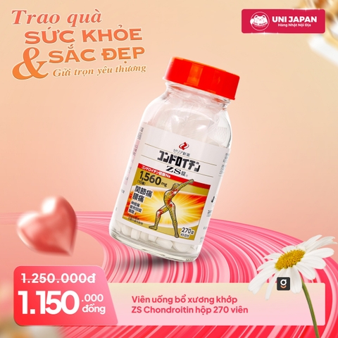 Viên uống bổ xương khớp ZS Chondroitin hộp 270 viên