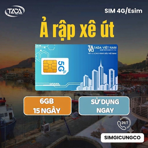 SIM Ả Rập Xê Út 4G/5G – 6GB tốc độ cao, sử dụng trong 15 ngày