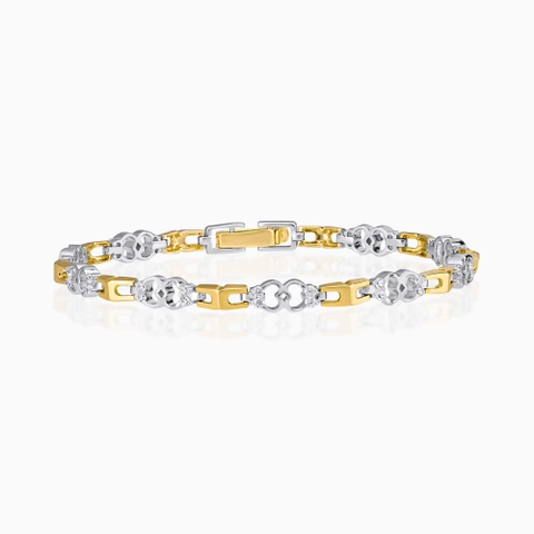 Trang sức lắc tay CZ vàng 24K