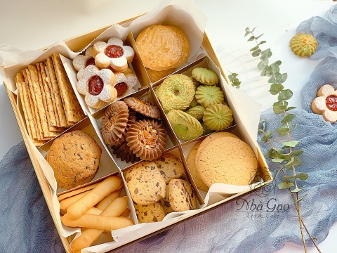 Khóa học làm 10 loại cookies Tết